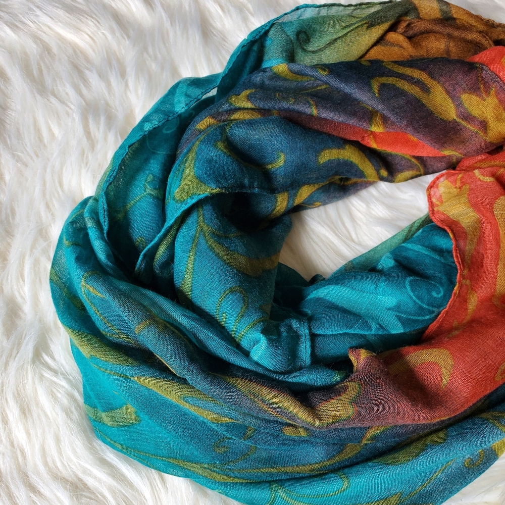 Fall Infinity Scarf - Picture 2 of 4